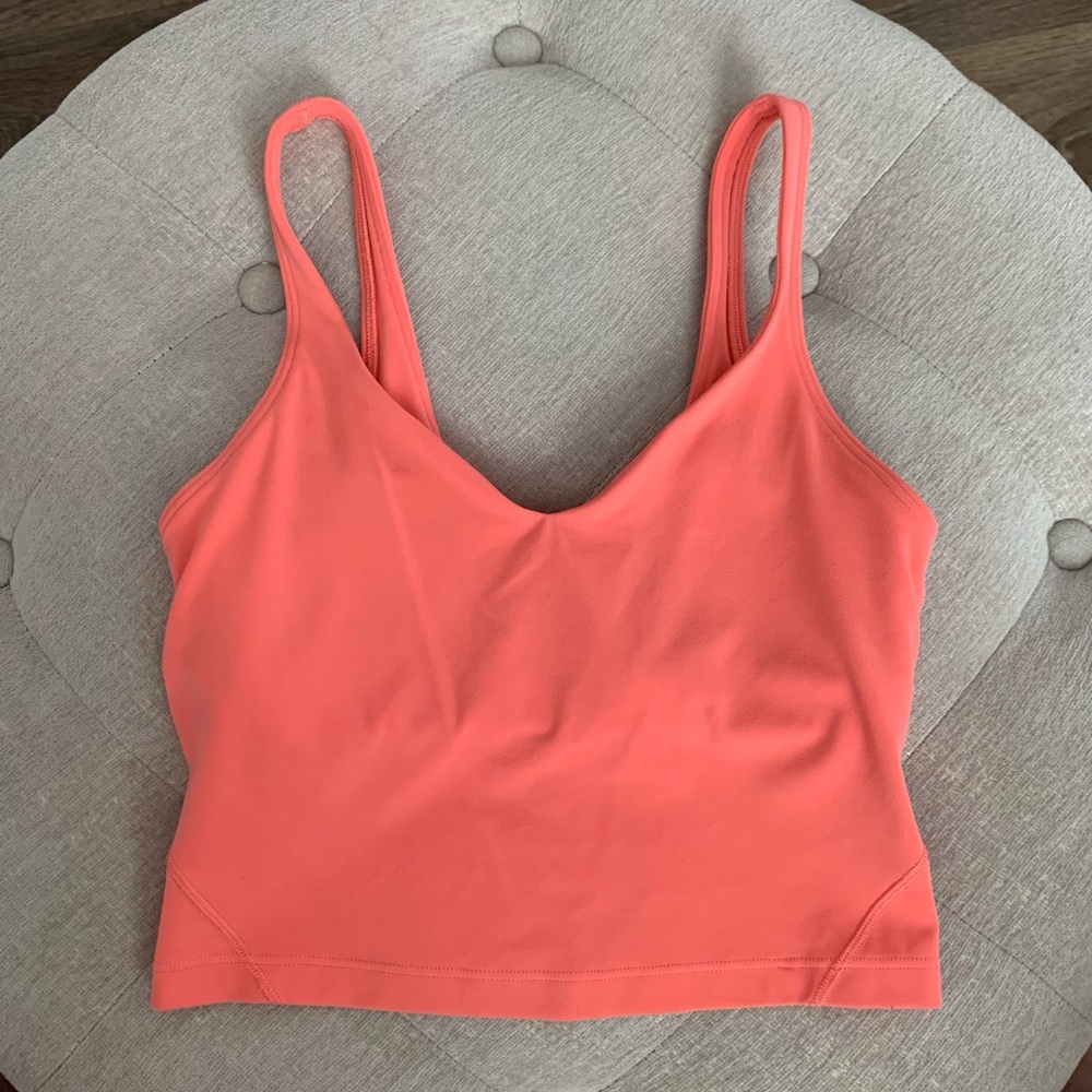 Lululemon Athletica Raspberry Cream Align Tank Top Size 4